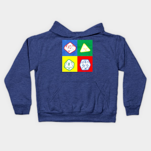 Old School Gaming Kids Hoodie by Spilled Ink